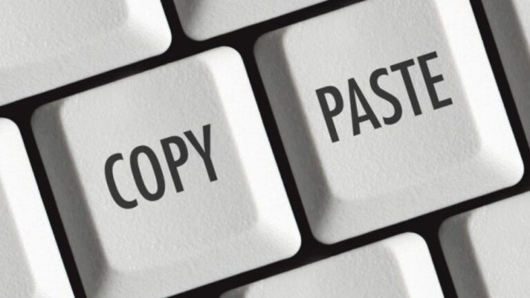Copy paste