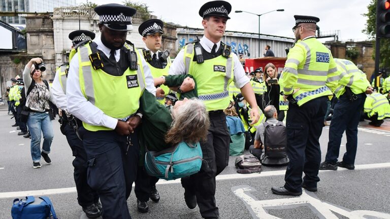 Londres, protestas
