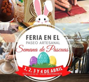 Feria en el Paseo Artesanal por Semana Santa